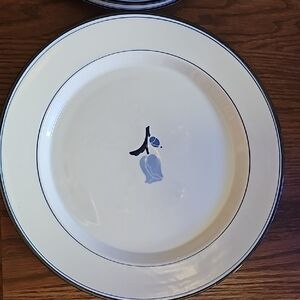 Dinner and salad plates.  Dansk Trivoli